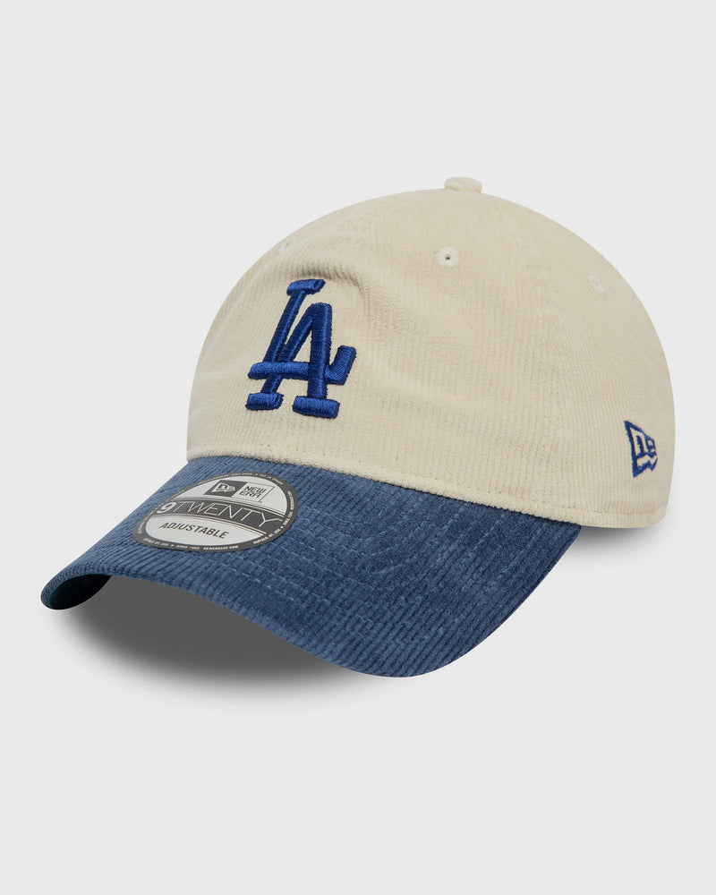 new era BLOCK CORD 9TWENTY LOS ANGELES DODGERS blue|beige