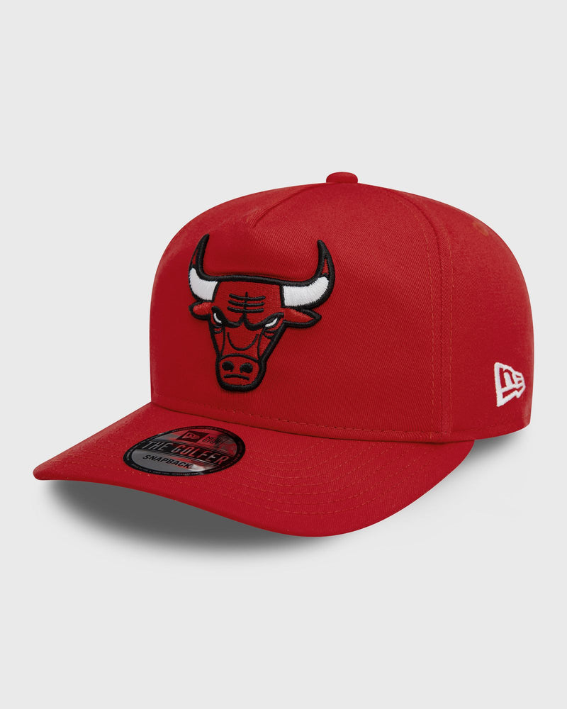 new era WASHED PC GOLFER CHICAGO BULLS red