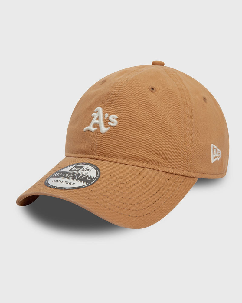 new era MINI WASHED 9TWENTY OAKLAND ATHLETICS brown