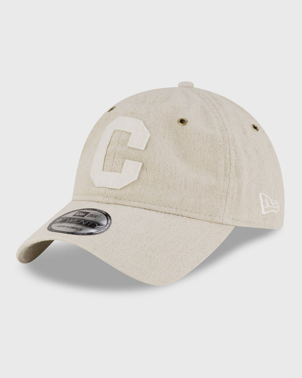 new era IMG COOPS PATCH 9TWENTY CHICAGO CUBS beige