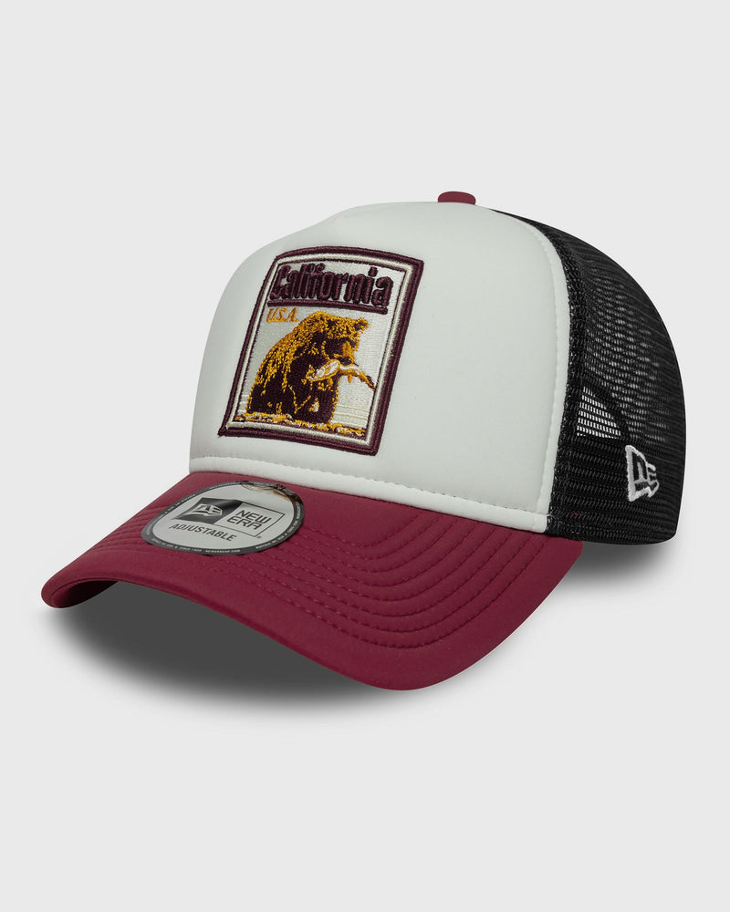 new era GRAPHIC PATCH TRUCKER red