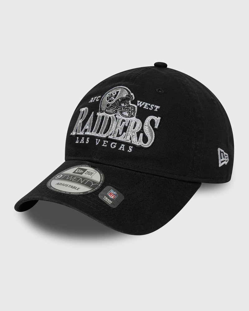new era NFL HELMET 9TWENTY LAS VEGAS RAIDERS black