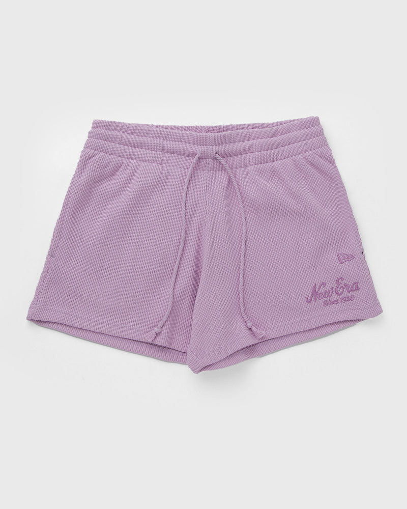 new era NE WAFFLE SHORT purple