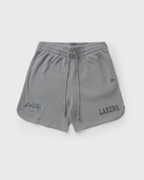 new era NBA WAFFLE SHORT LOS ANGELES LAKERS grey
