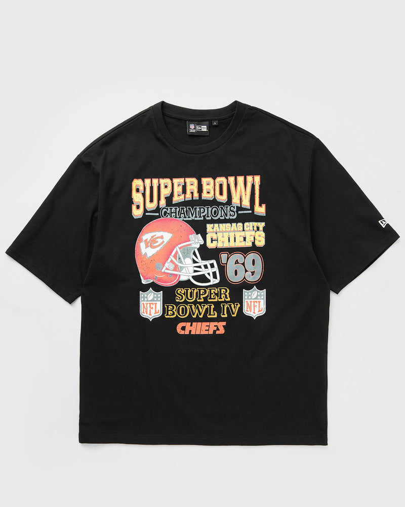 new era NFL SUPER BOWL OS TEE KANSAS CITY CHIEFS black