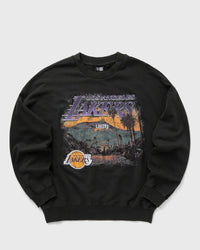 New Era NBA Washed Grphc OS CREW Hoodie LOS Angeles Lakers grey
