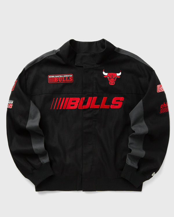 new era NBA MOTORSPORT JACKET CHICAGO BULLS black
