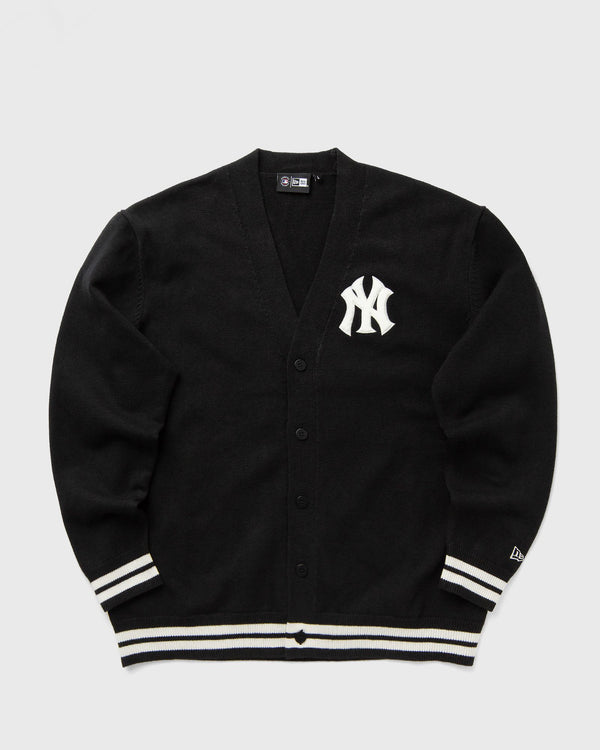 new era MLB KNIT CARDIGAN NEW YORK YANKEES black