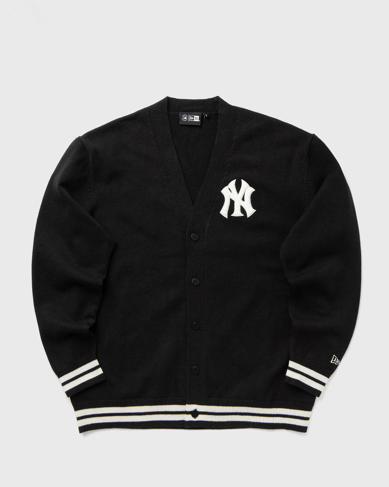 new era MLB KNIT CARDIGAN NEW YORK YANKEES black