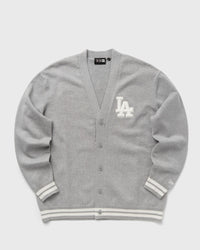 New Era MLB KNIT Cardigan LOS Angeles Dodgers grey