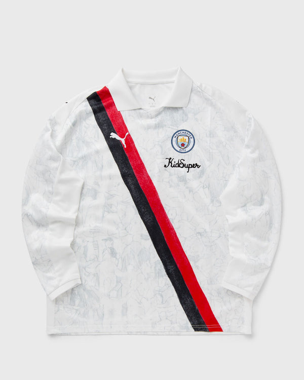 Puma X KIDSUPER Manchester City LS Retro Shirt white