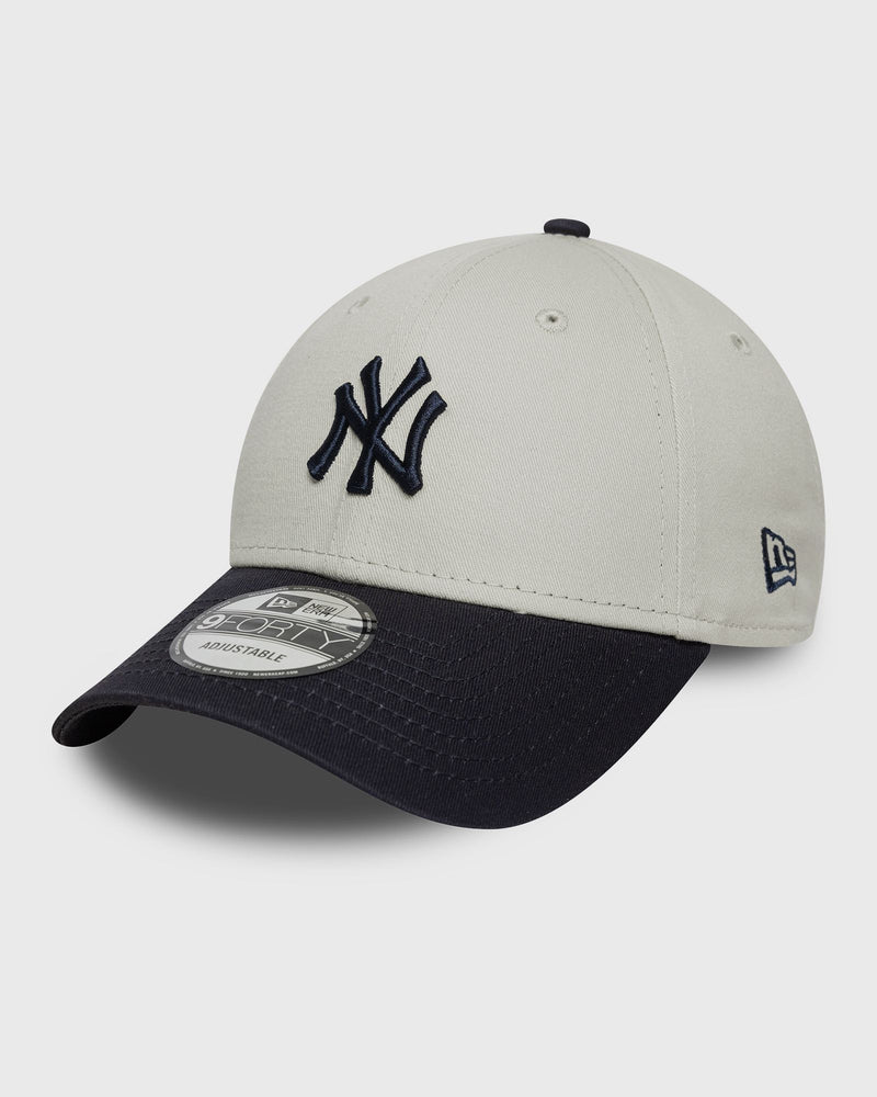 new era COLOUR BLOCK 9FORTY NEW YORK YANKEES black|white