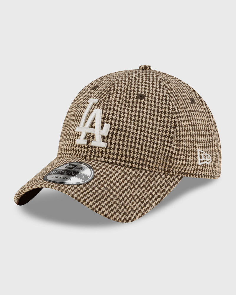 new era HOUNDSTOOTH 9TWENTY LOS ANGELES DODGERS brown