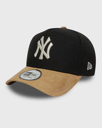 New Era Suede Visor Eframe NEW YORK Yankees black|brown