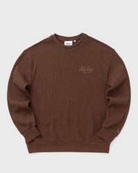 New Era Ne Script Waffle Crew Newera Brown