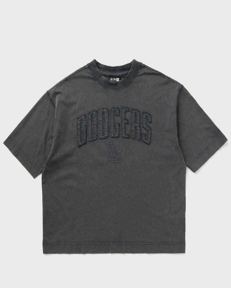New Era Mlb Washed Boxy Tee Los Angeles Dodgers Grey