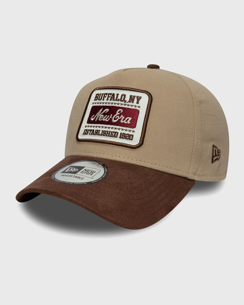 New Era Ne Patch Suede Eframe Newera Brown