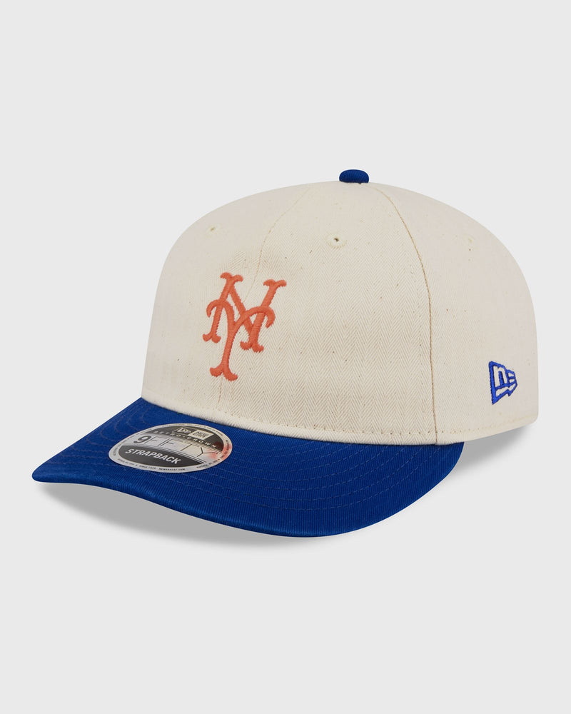 New Era Amricna Hrbon 9Fifty New York Mets Blue|Beige