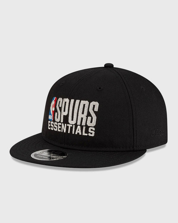 new era X Fear of God 59FIFTY Retro Crown Flat SAN ANTONIO SPURS black