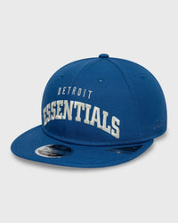 New Era X Fear Of God 9fifty Retro Crown-detroit Lions blue