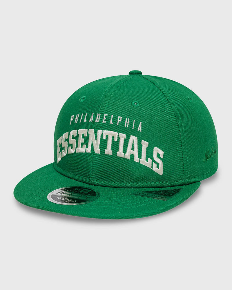 New Era X Fear Of God 9fifty Retro Crown-philadelphia Eagles green