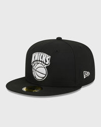 New Era HWC 31587 59fifty Blkblkwhi NEW YORK Knicks black
