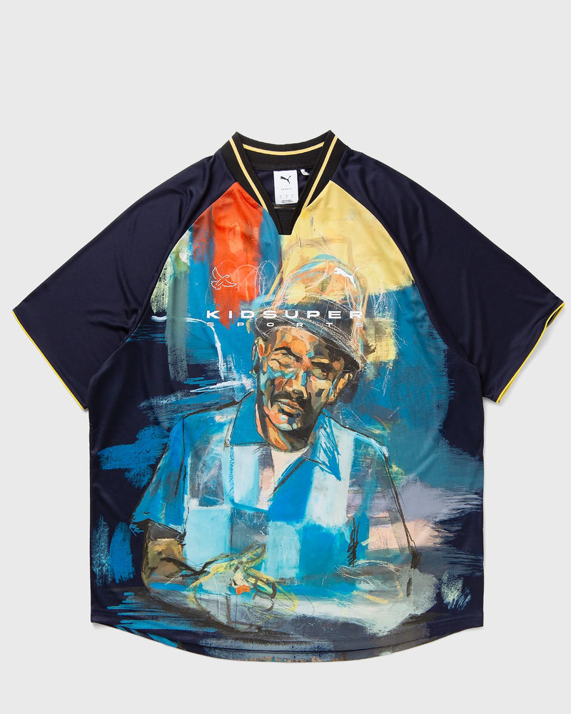 Puma X KIDSUPER Graphic Jersey blue