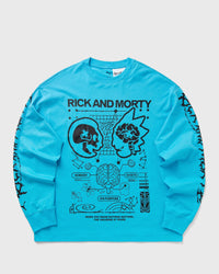 Puma Hoops X Rick And Morty LS Tee blue