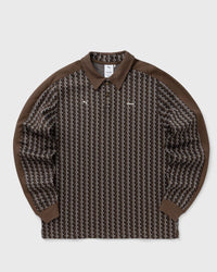 Puma x Jjjjound T7 Longsleeve Polo Brown