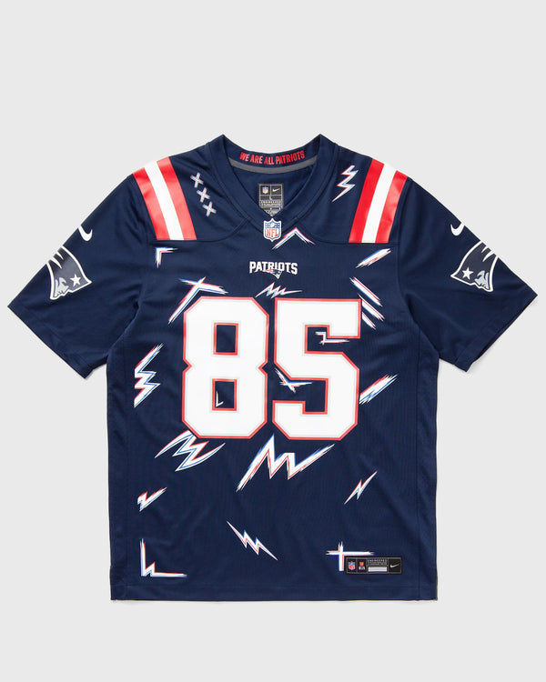 Fanatics Nike X Hard New England Patriots Game Jersey-Hunter Henry 85