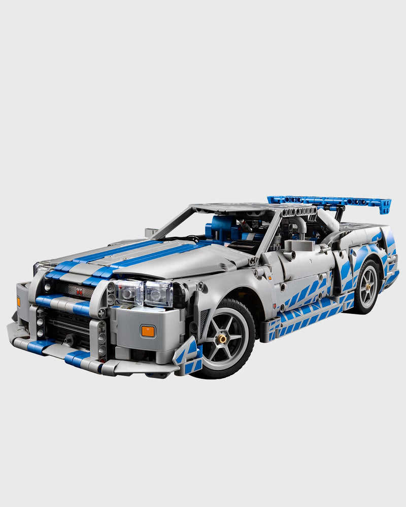 Lego 2 Fast 2 Furious Nissan Skyline GT-R (R34) Car - 42210 multi