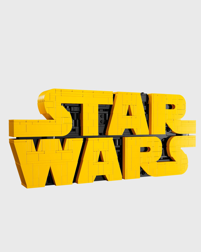 Lego Star Wars Logo aus LEGO Steinen - 75407 yellow
