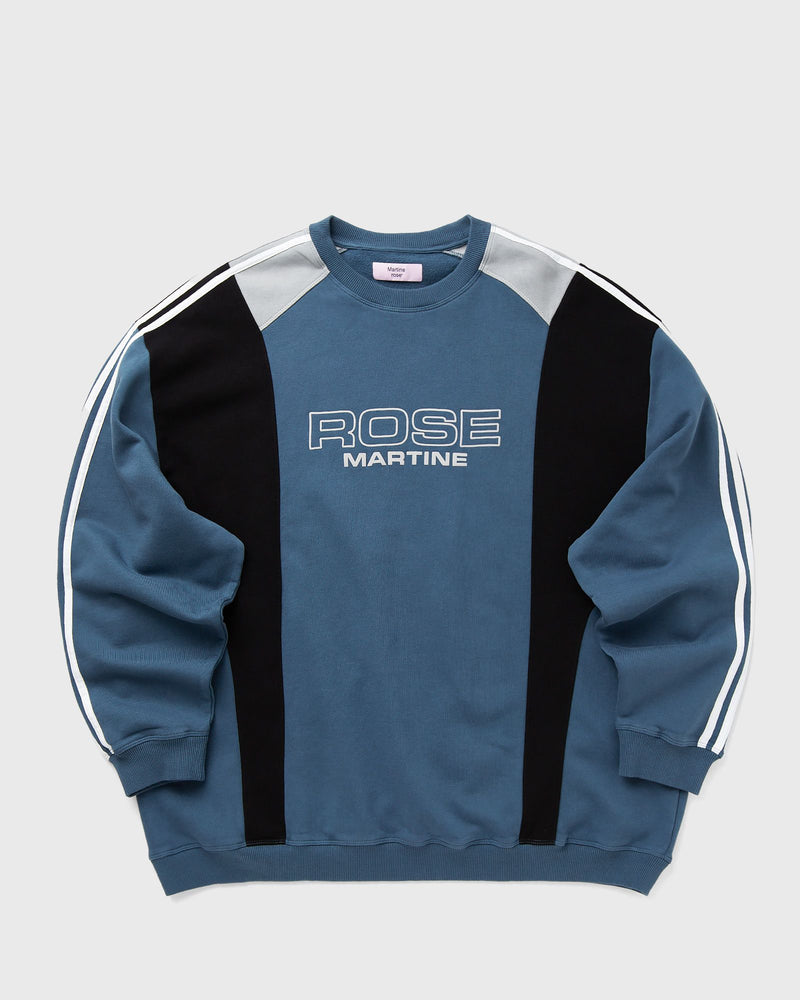 Martine Rose PANELLED SWEATSHIRT blue