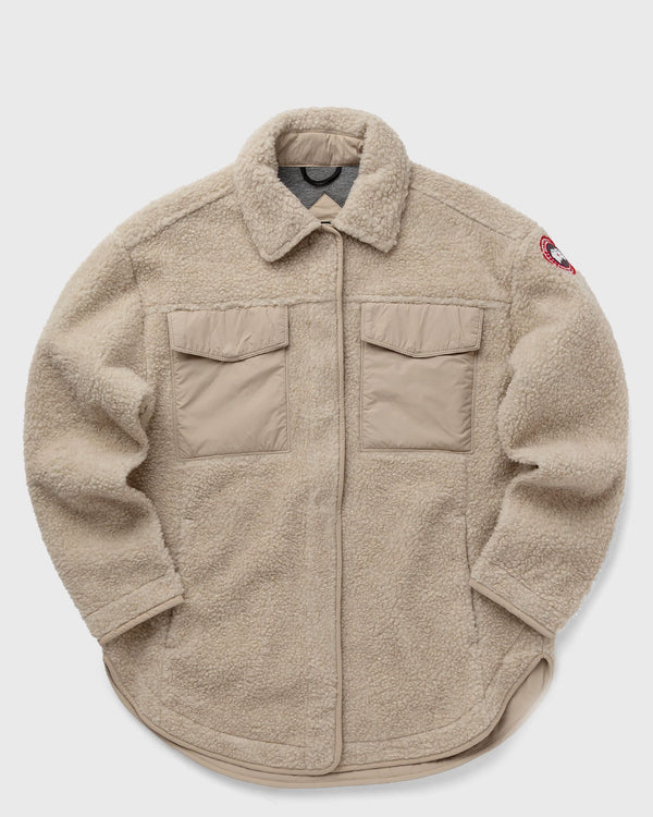 Canada Goose Simcoe Sherpa Shacket brown