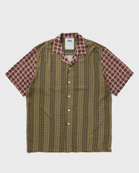 OAS Nero Verve Cuba Terry Shirt brown|pink