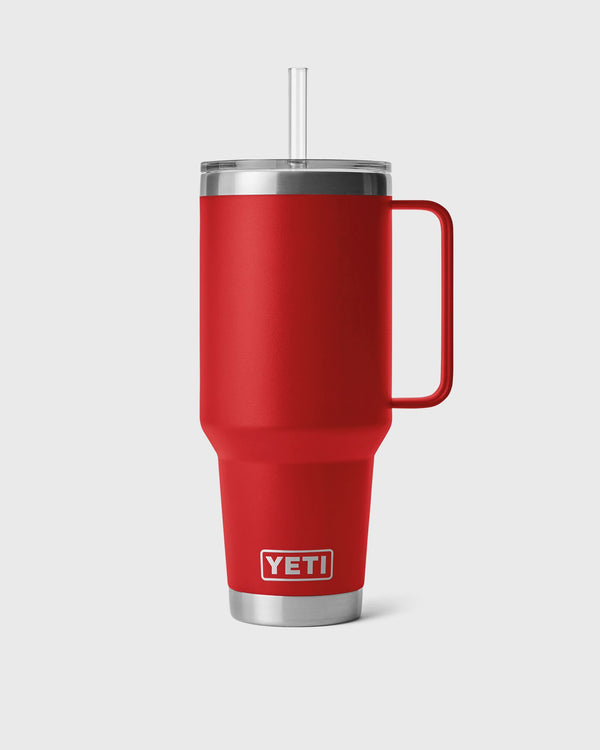 Yeti Rambler Straw Mug 42oz red