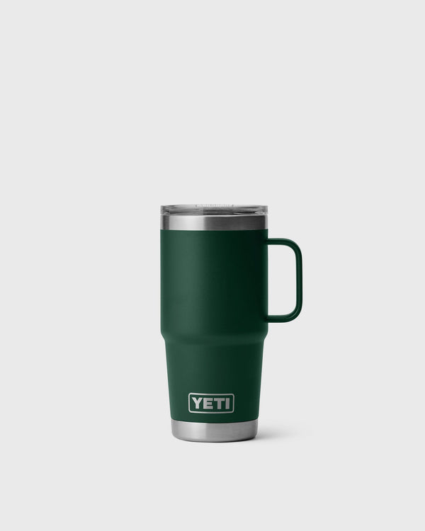 Yeti Rambler 20 oz Travel Mug green