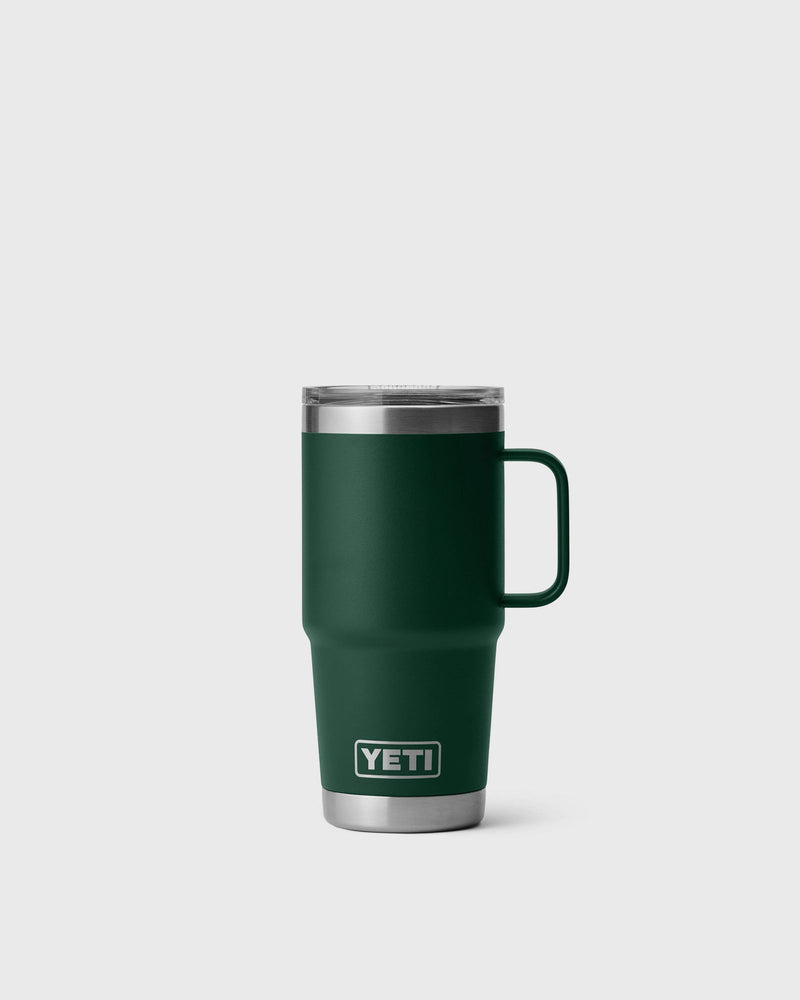 Yeti Rambler 20 oz Travel Mug green