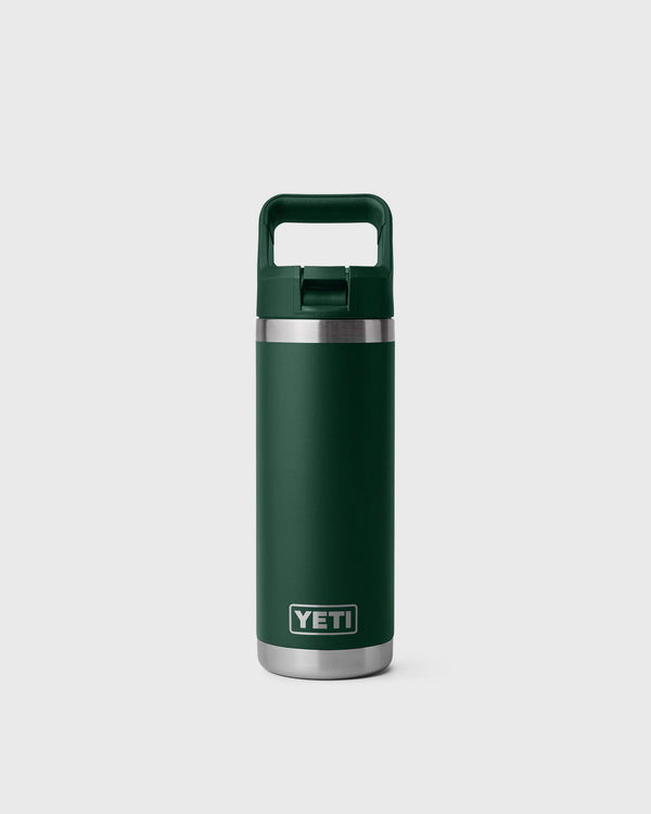 Yeti Rambler 18 oz C Straw Bottle green