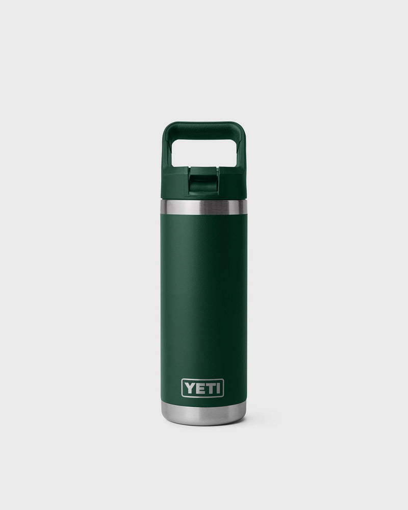 Yeti Rambler 18 oz C Straw Bottle green