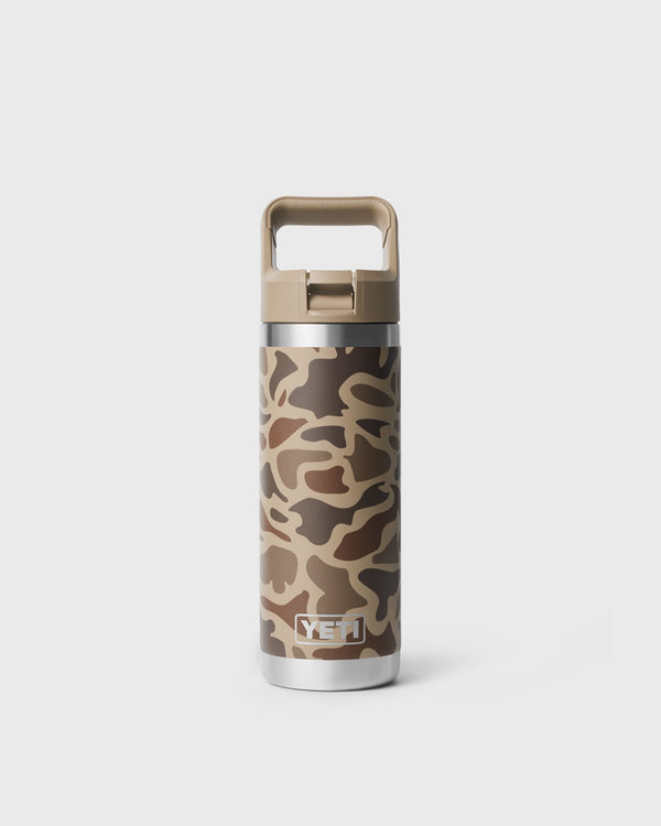 Yeti Rambler 18 oz Straw Bottle brown