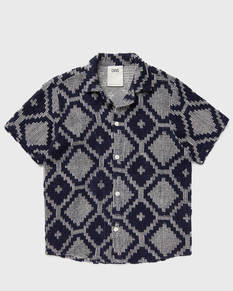 OAS Trastevere Cuba Crochet Shirt brown