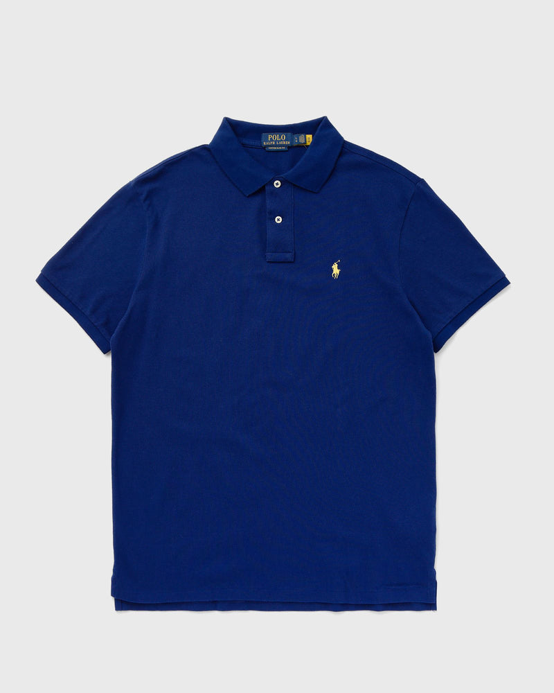 Polo Ralph Lauren SHORT SLEEVE KNIT POLO SHIRT blue