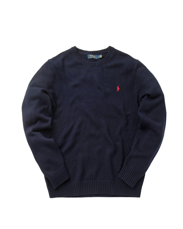 Polo Ralph Lauren CLASSIC KNITTED SWEATER blue