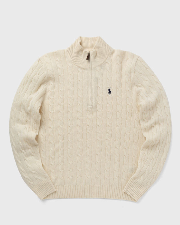 Polo Ralph Lauren LSCABLEHZPP-L/S HALF ZIP PULLOVER beige