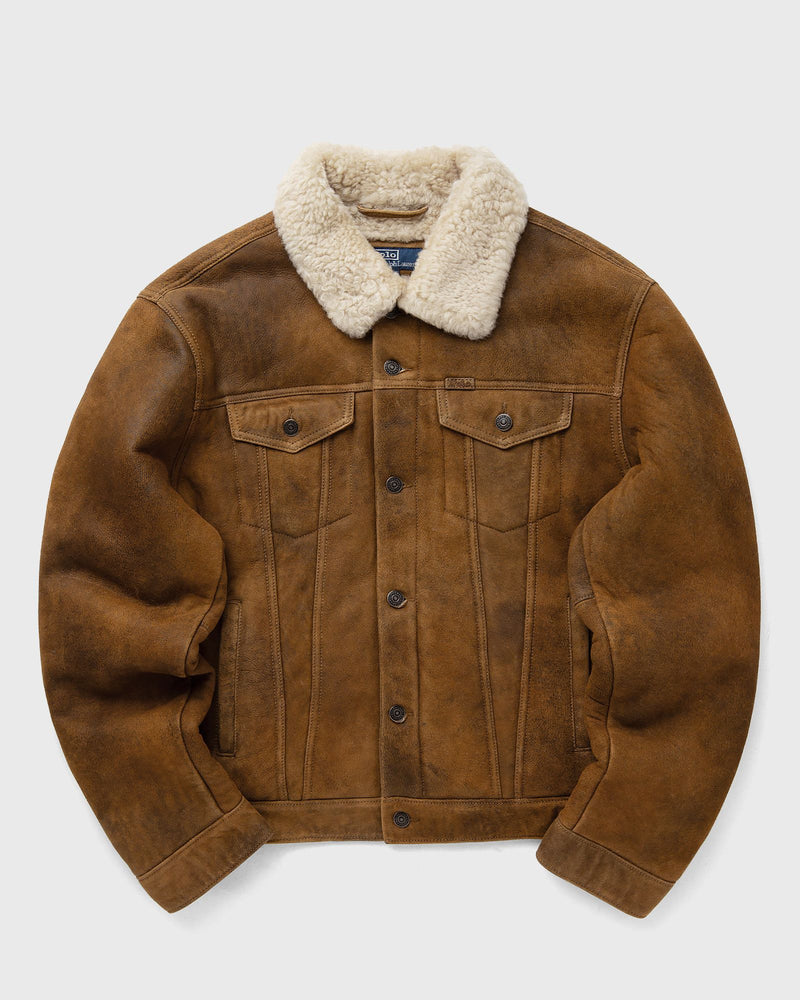 Polo Ralph Lauren TRUCKER JACKET brown