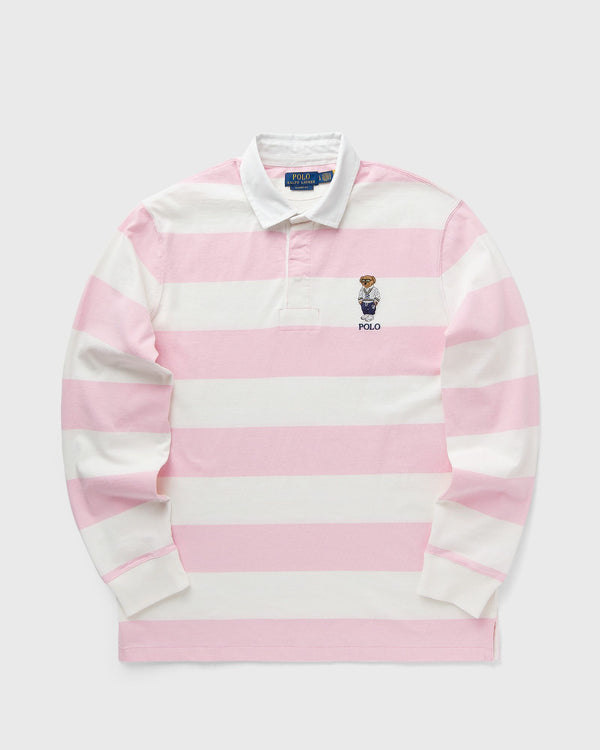 Polo Ralph Lauren RUGBY LS pink|white