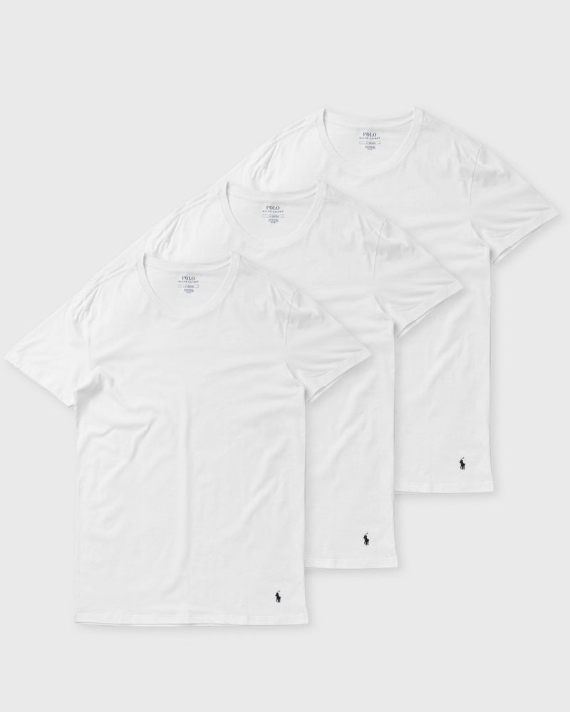 Polo Ralph Lauren CREW UNDERSHIRT 3-PACK white