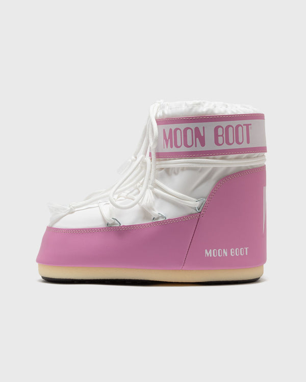 moon boot MB ICON LOW NYLON pink|white