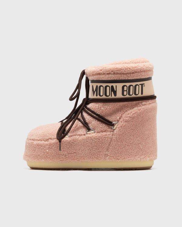 moon boot MB ICON LOW FLEECE pink